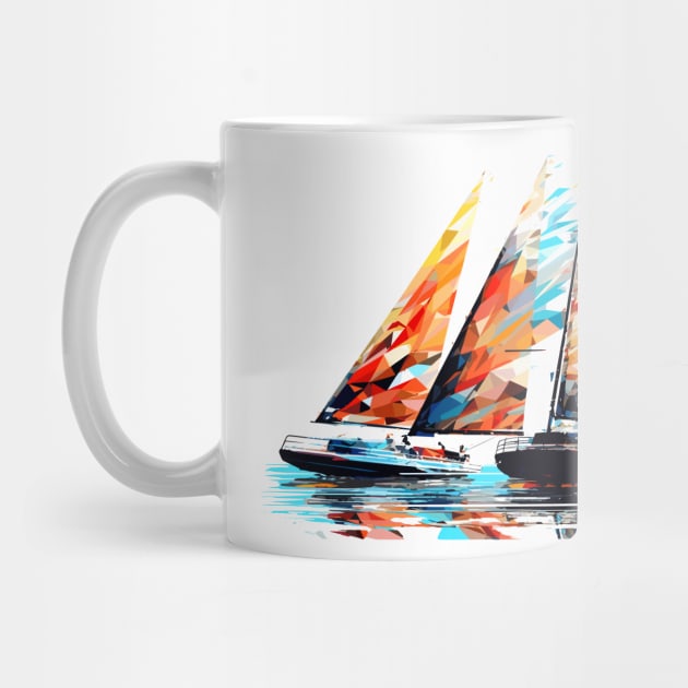 Sailing Boat Sea World Ocean Beauty Discovery Travel by Cubebox